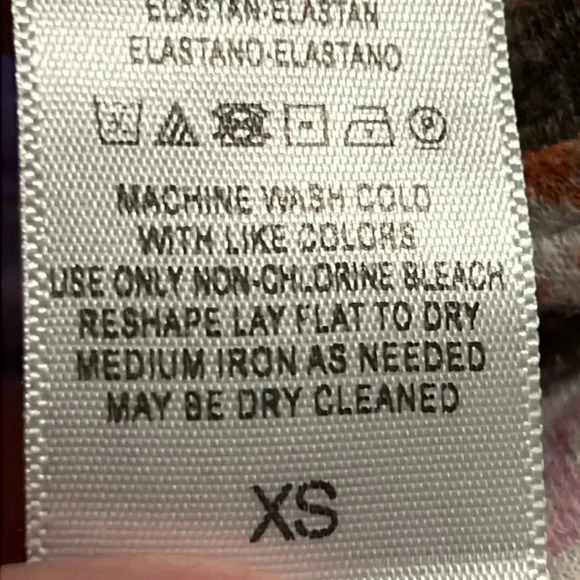 WOMENS SATURDAY SUNDAY LEGGINGS BY ANTHROPOLOGY XS‎ FLORAL BOHO COTTAGECORE - Picture 7 of 8